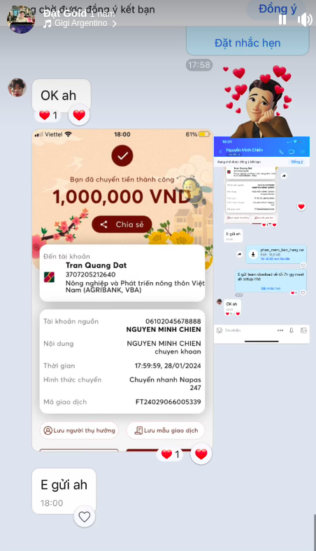 Bằng chứng giao dịch 6